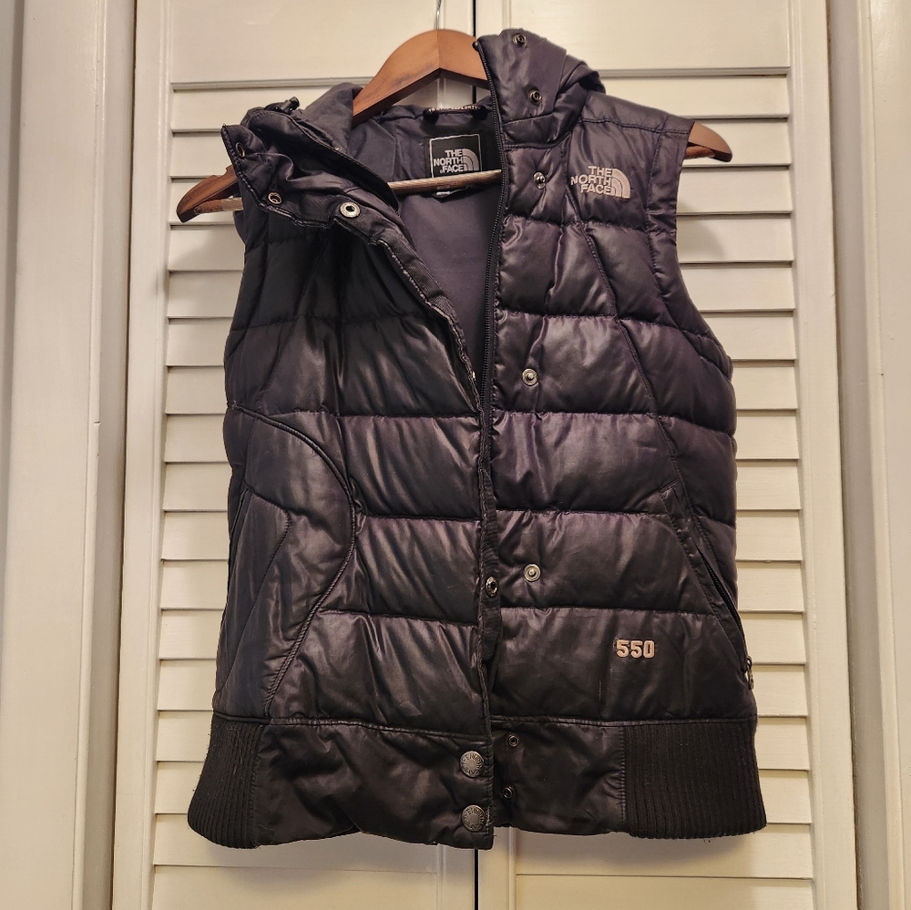 North Face hooded Vest